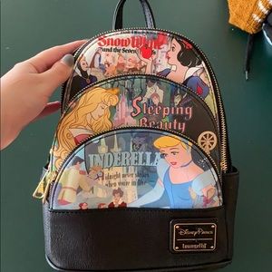 NWT Princess Loungefly Backpack